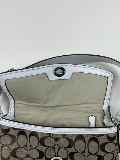 Coach Chelsea Signature Flap Bag