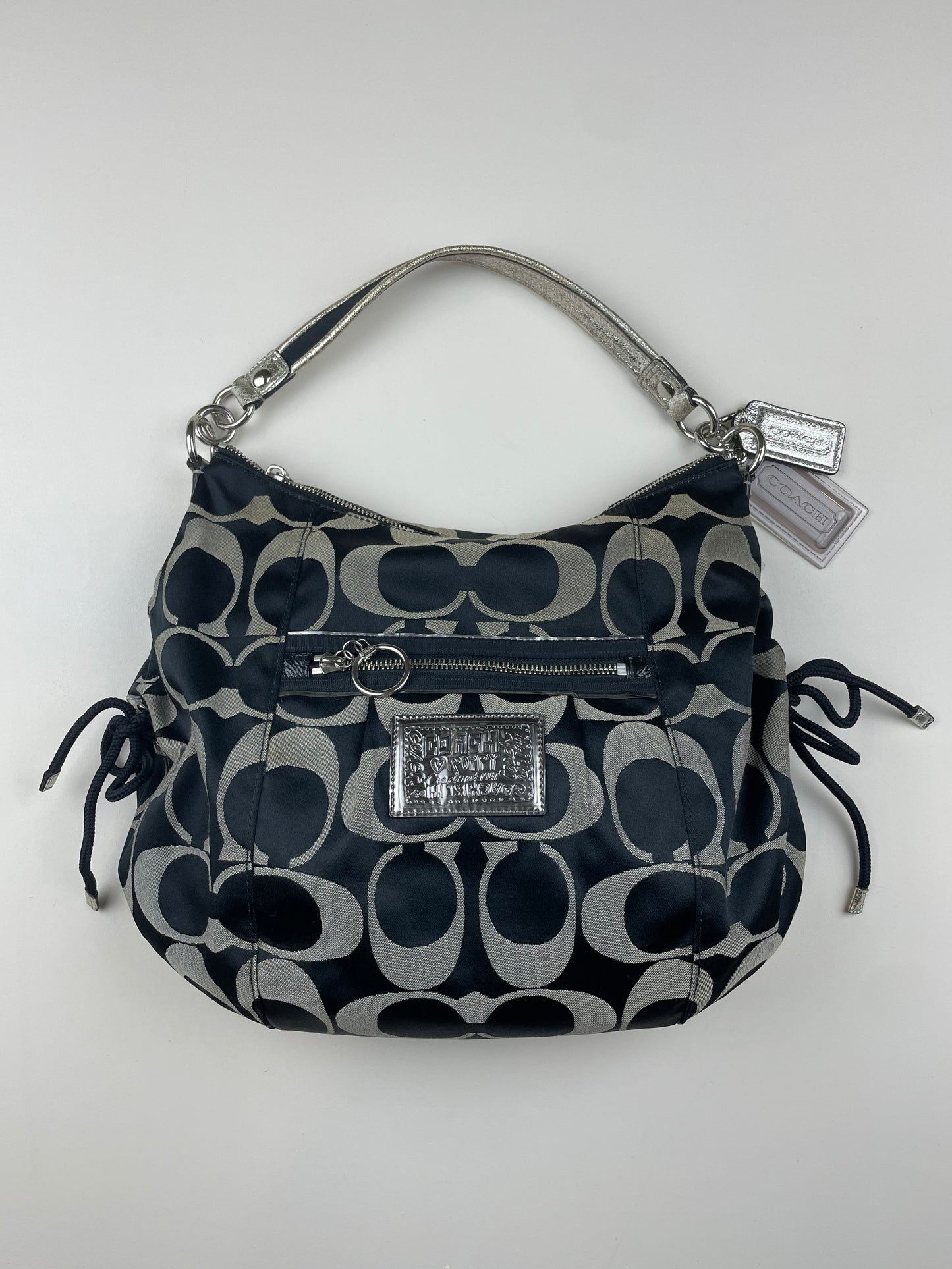 Coach Poppy Signature Hobo 2-Way Bag