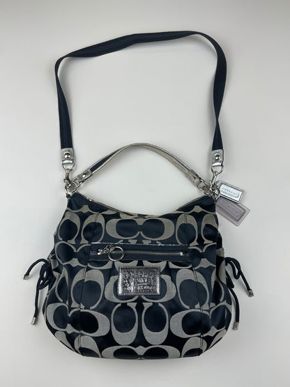 Coach Poppy Signature Hobo 2-Way Bag
