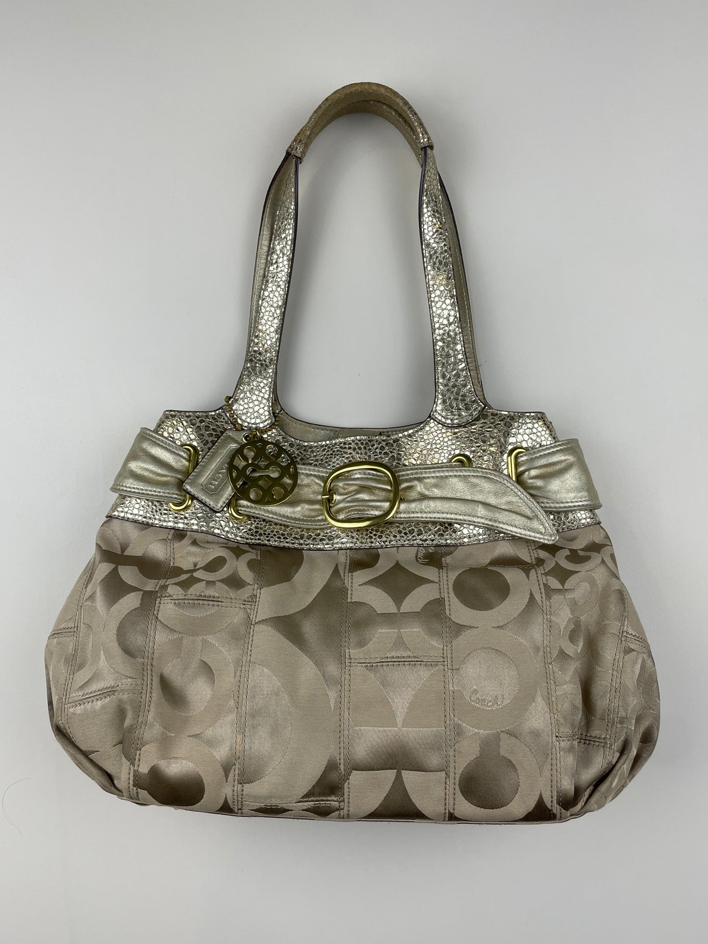 Coach Patchwork Belt Handbag