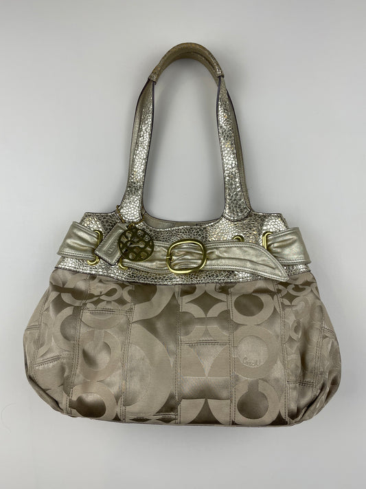 Coach Patchwork Belt Handbag