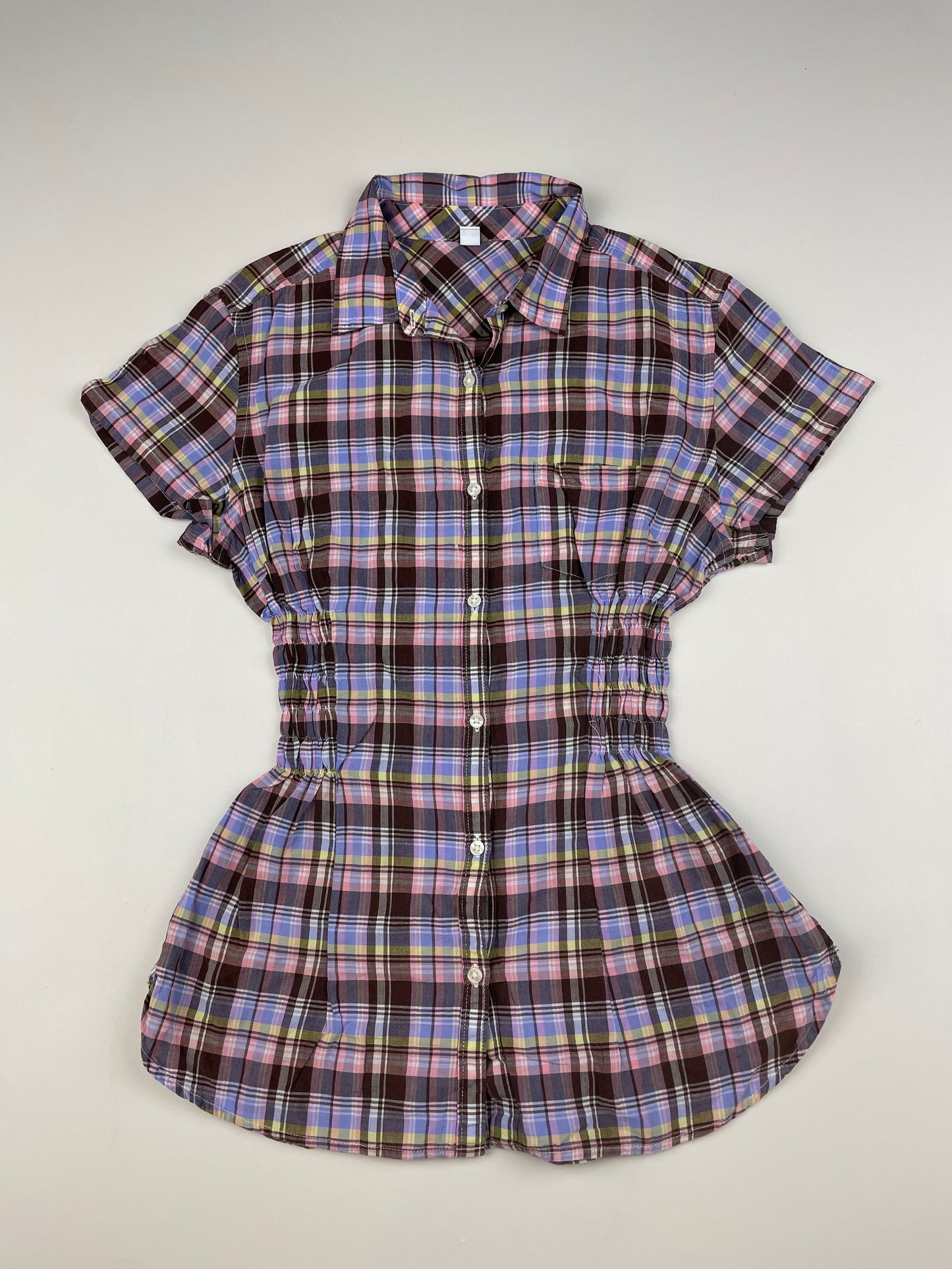Checkered Cinch Shirt