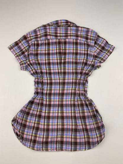Checkered Cinch Shirt