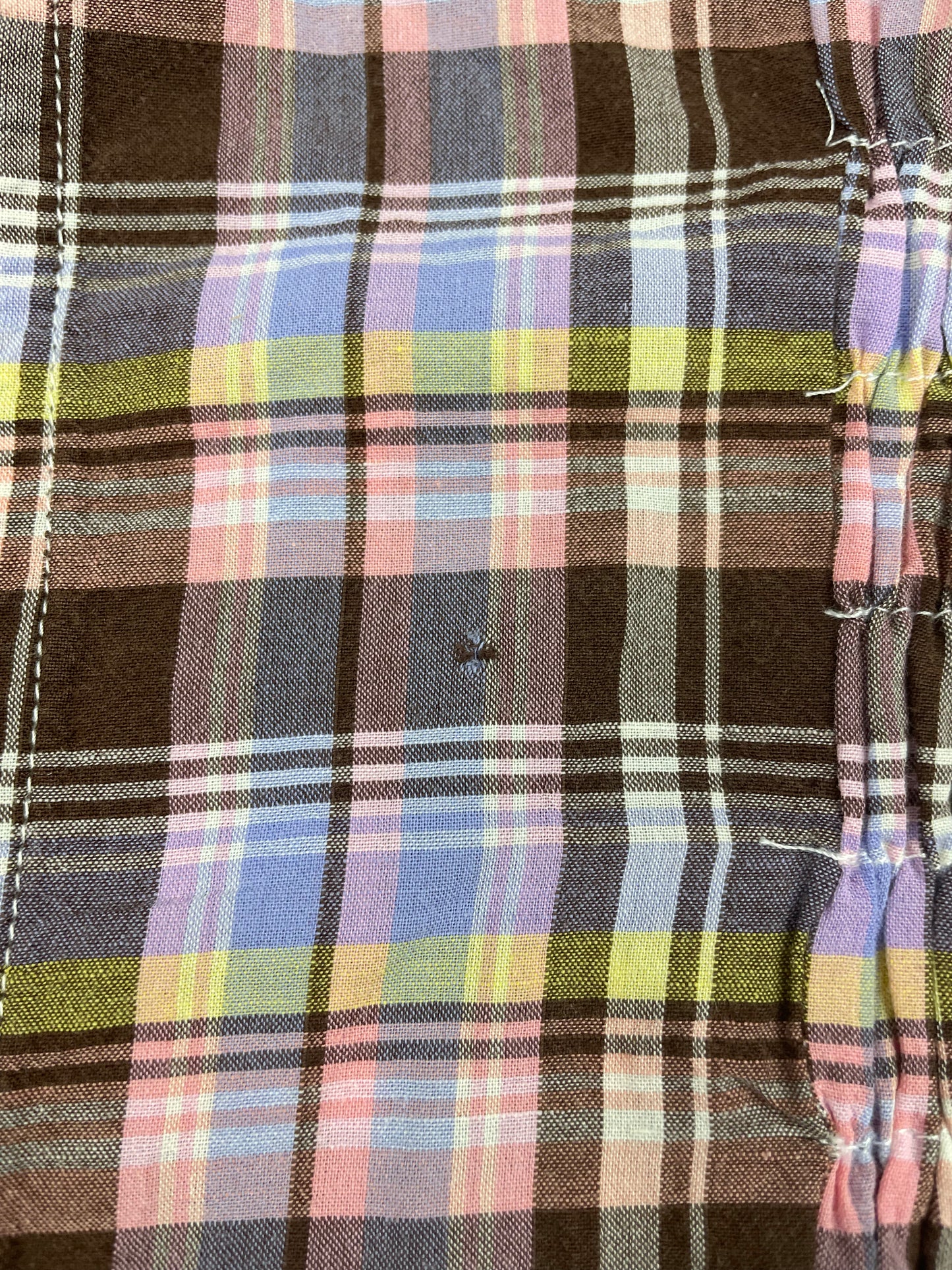 Checkered Cinch Shirt
