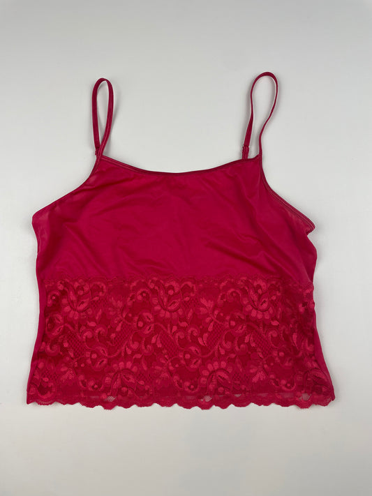 Red Lace Cami