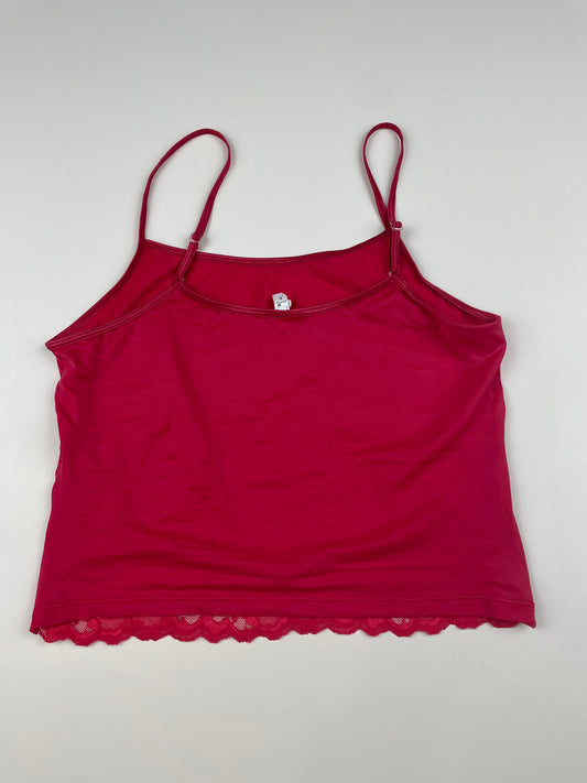 Red Lace Cami