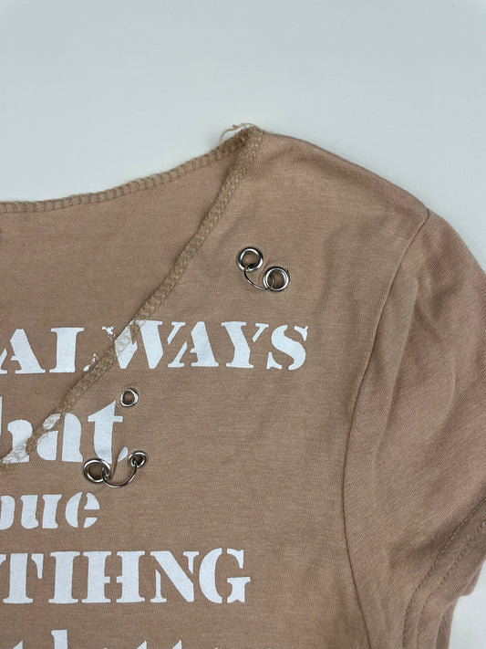 Upcycled Baby Tee