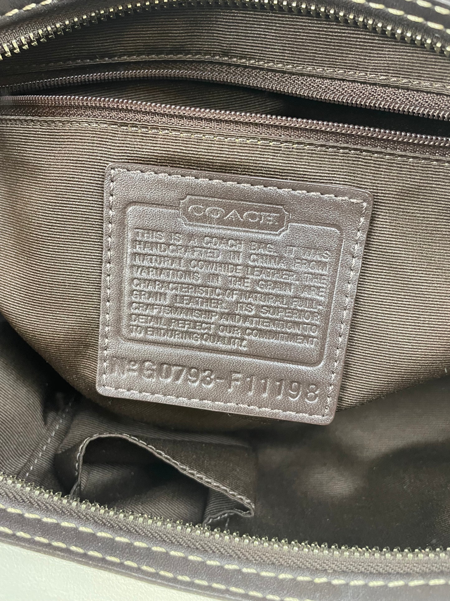 Coach Hampton Satchel
