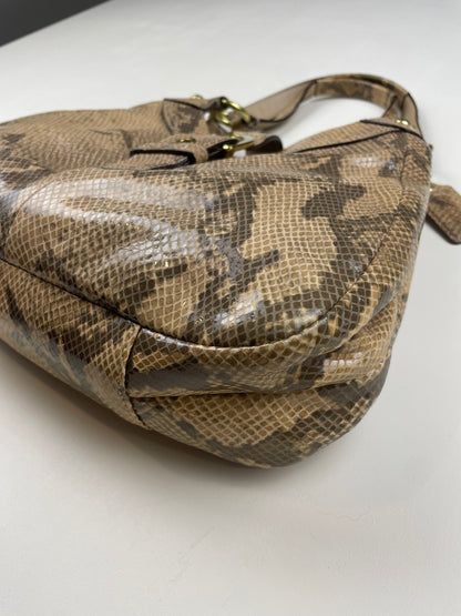 Coach Mini Soho Lynn Tote Snake Print