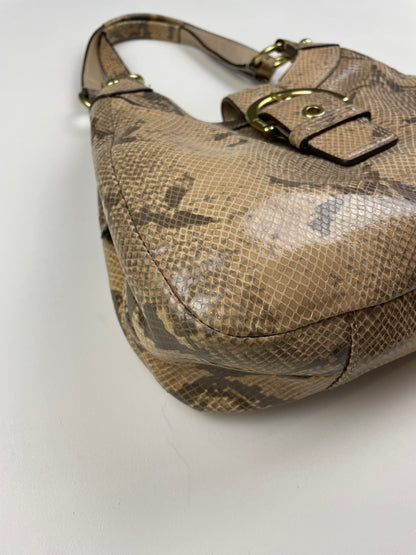 Coach Mini Soho Lynn Tote Snake Print