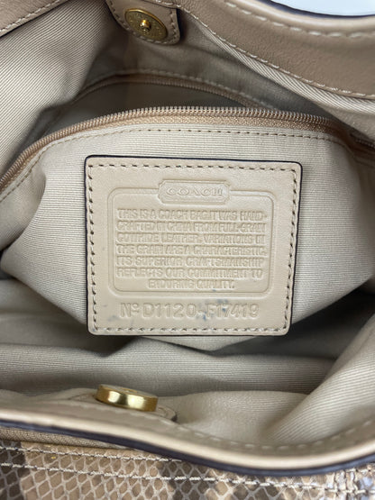 Coach Mini Soho Lynn Tote Snake Print
