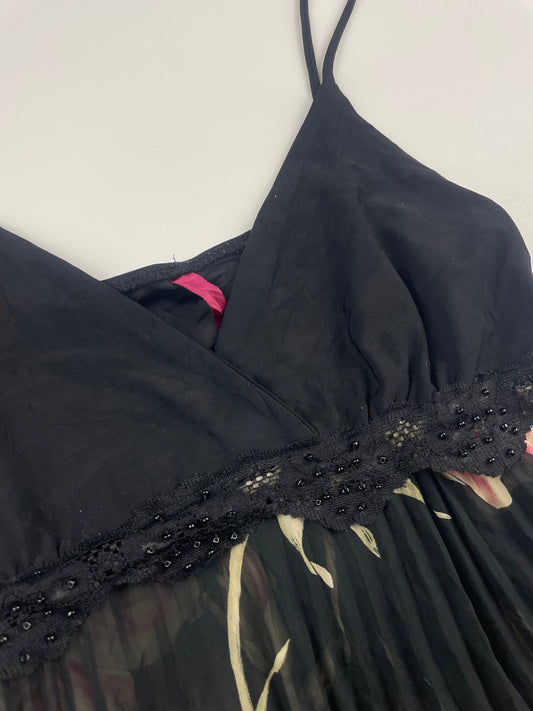 Floaty Flower Cami with Bead Details