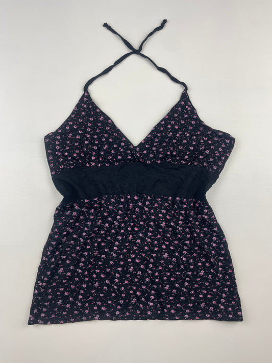 Flower Halter Top