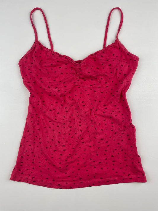 Pink Butterfly Cami