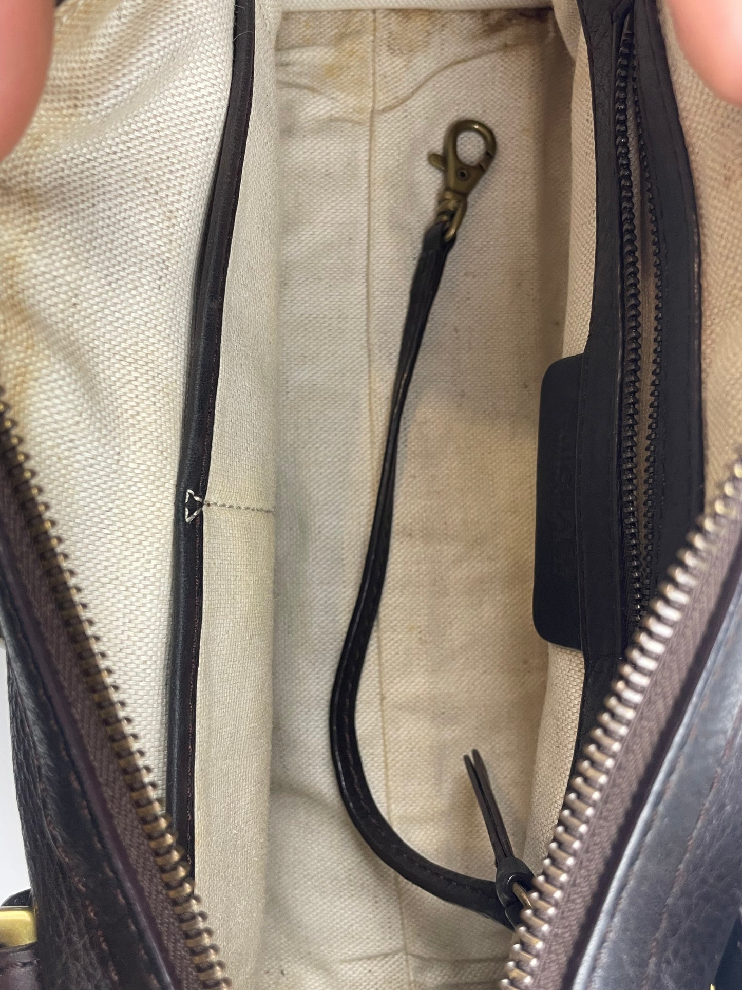 Michael Kors Brown Buckle Shoulder Bag