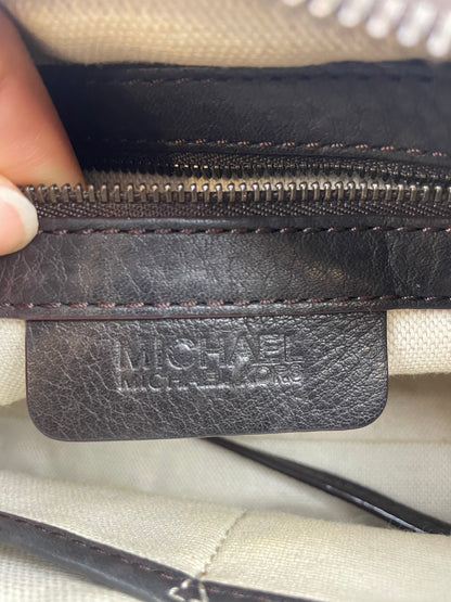 Michael Kors Brown Buckle Shoulder Bag