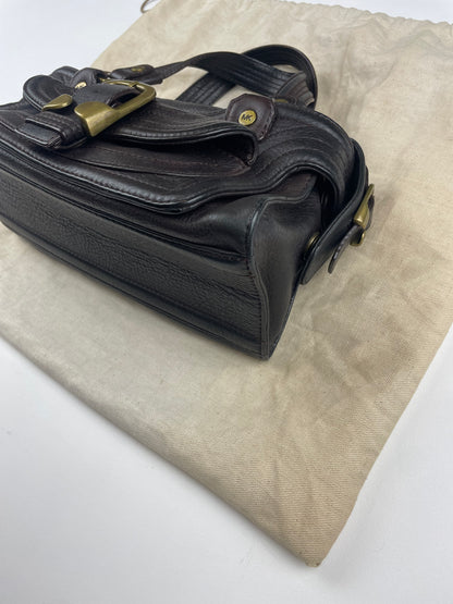 Michael Kors Brown Buckle Shoulder Bag