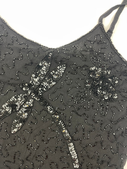 Dragonfly Beaded 2000s Cami