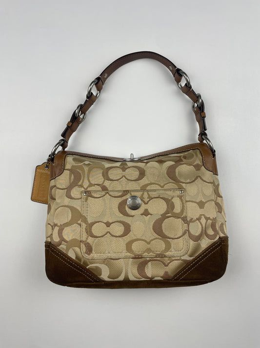 Coach Chelsea Optic Turnlock Hobo Bag