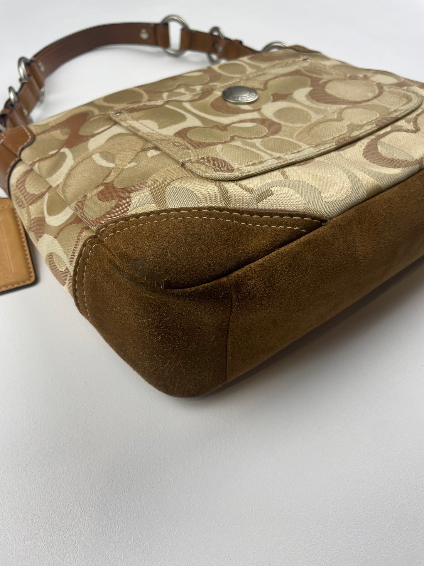 Coach Chelsea Optic Turnlock Hobo Bag