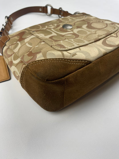 Coach Chelsea Optic Turnlock Hobo Bag