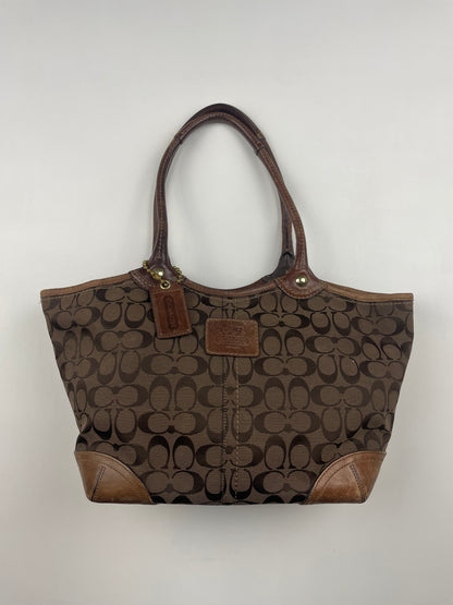 Coach Signature Bleecker Tote Bag