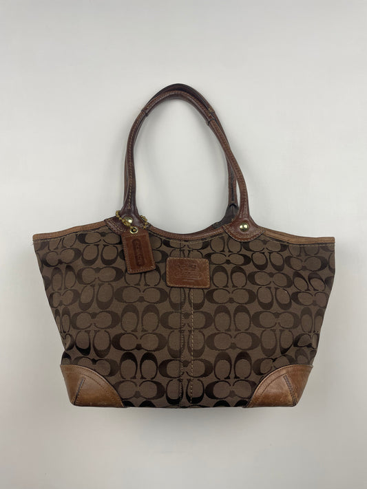 Coach Signature Bleecker Tote Bag