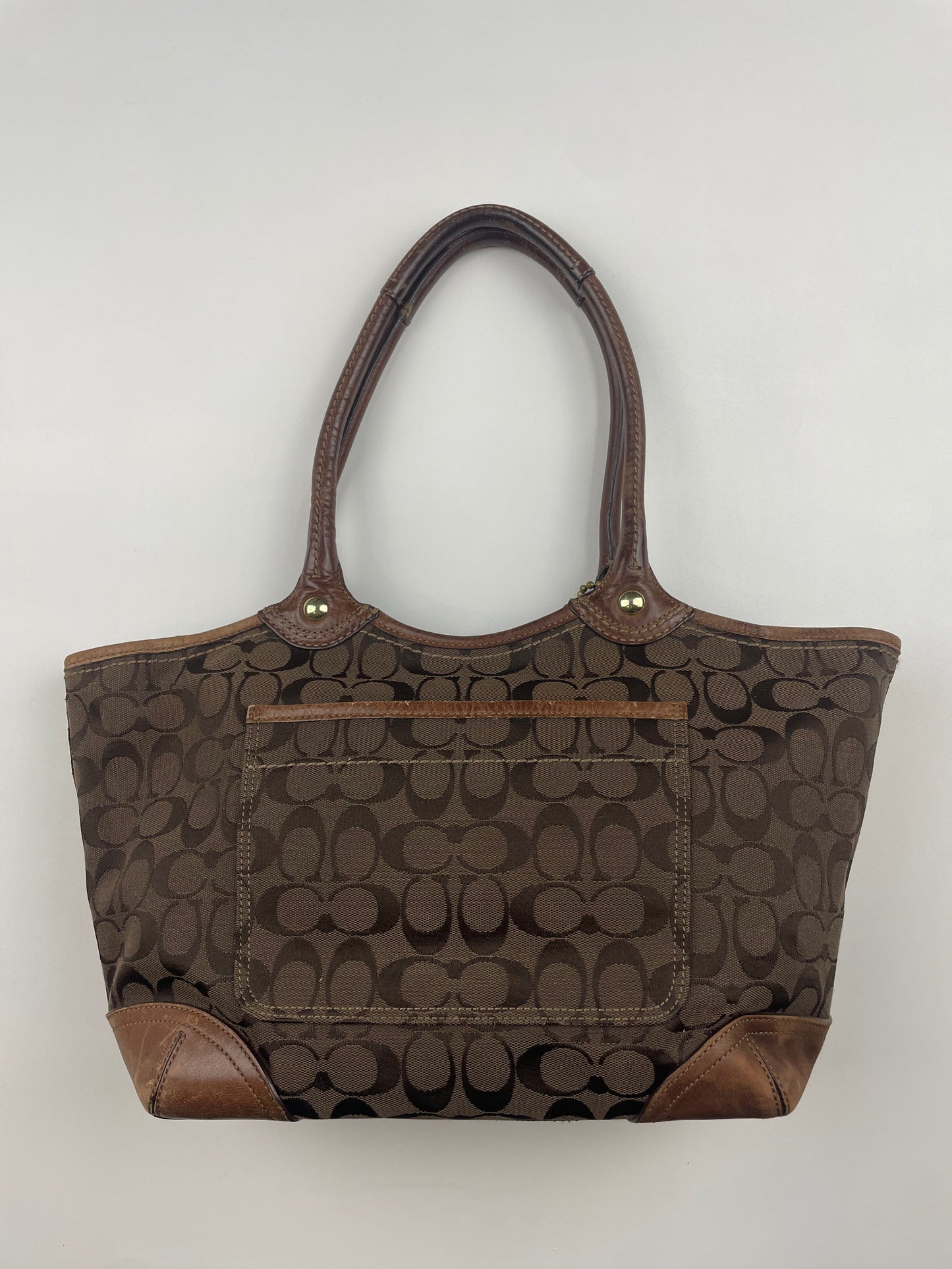 Coach Signature Bleecker Tote Bag