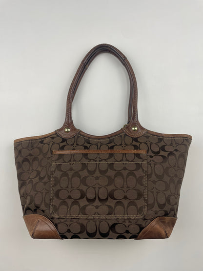 Coach Signature Bleecker Tote Bag