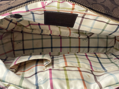 Coach Signature Bleecker Tote Bag