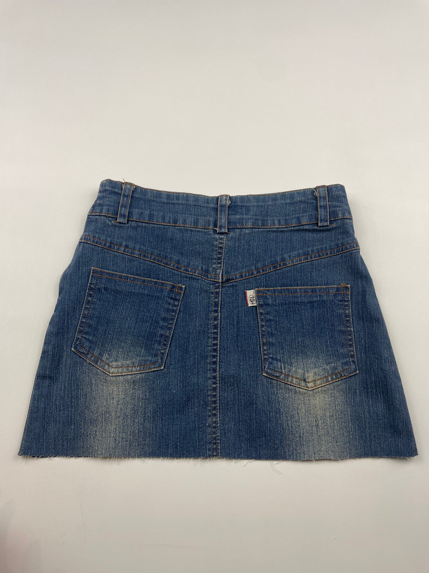 Corset Denim Mini Skirt