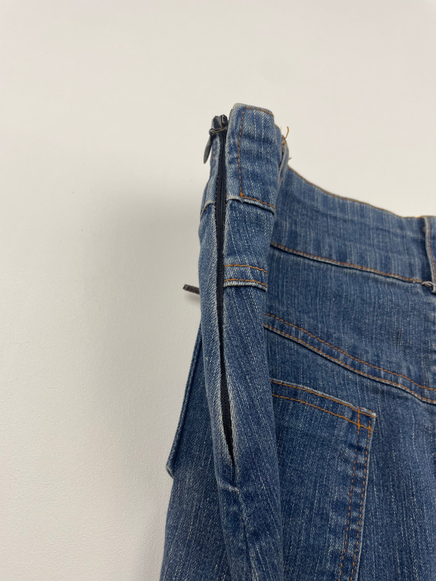 Corset Denim Mini Skirt