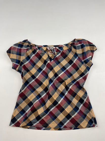 Plaid Baby Tee