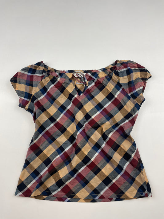 Plaid Baby Tee