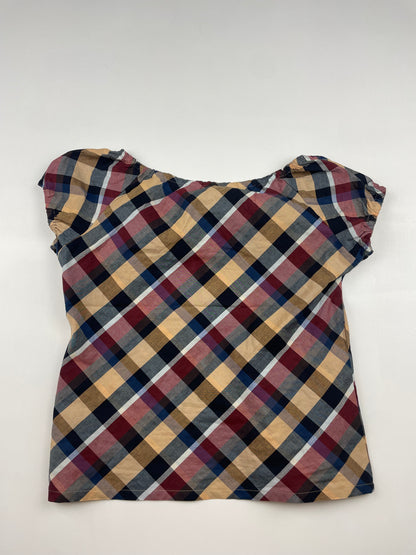 Plaid Baby Tee