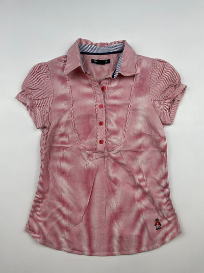Striped Fitted Blouse