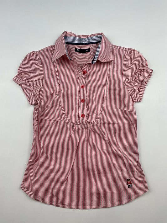 Striped Fitted Blouse