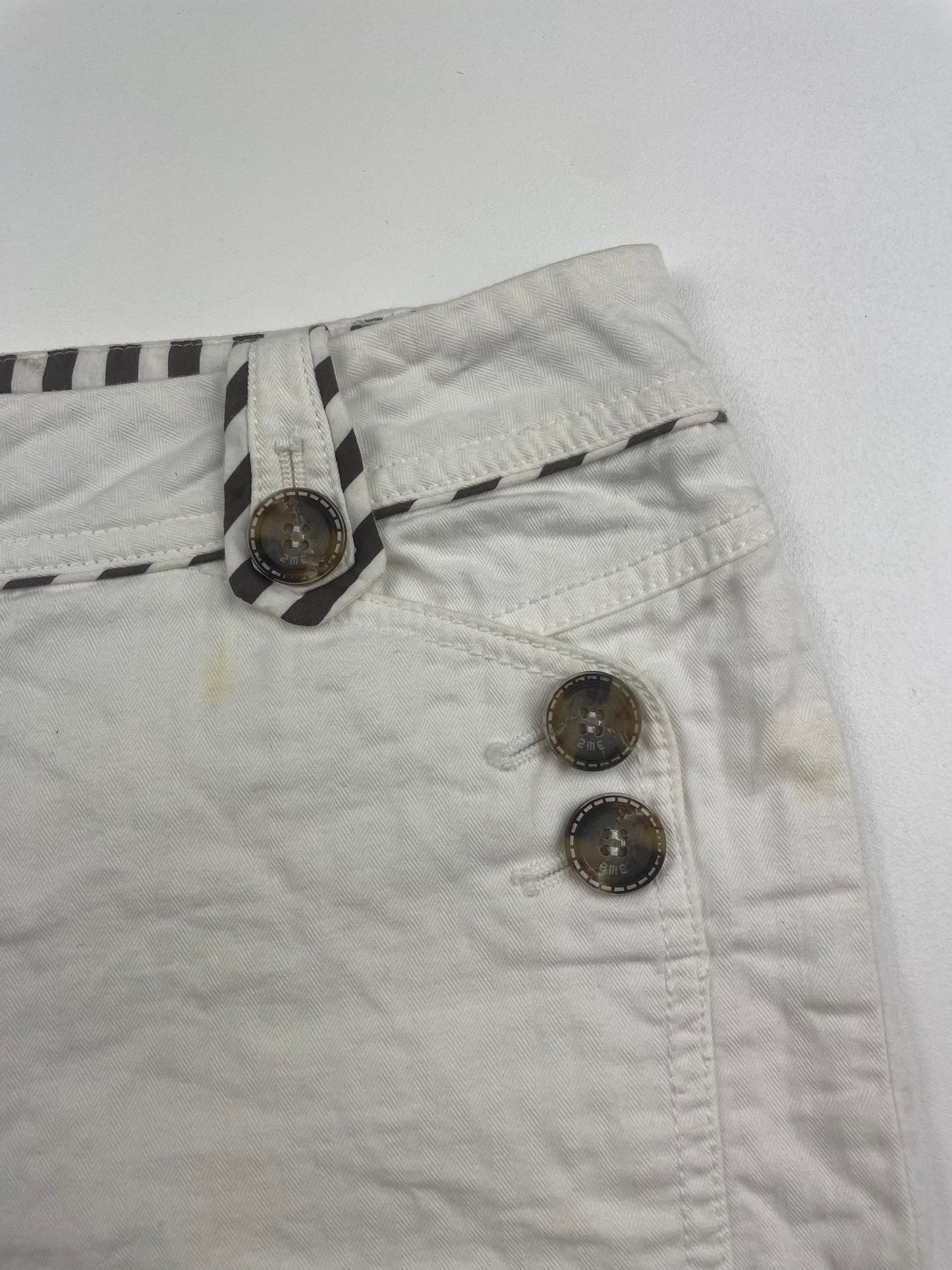 Low Rise Sailor Mini Shorts