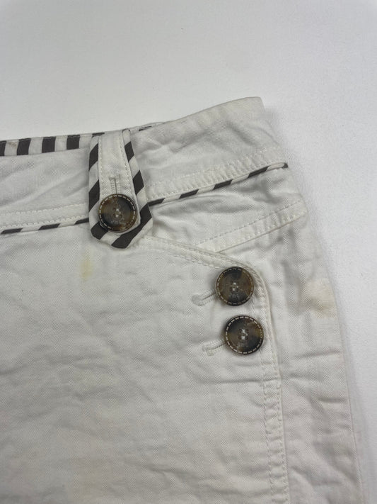 Low Rise Sailor Mini Shorts