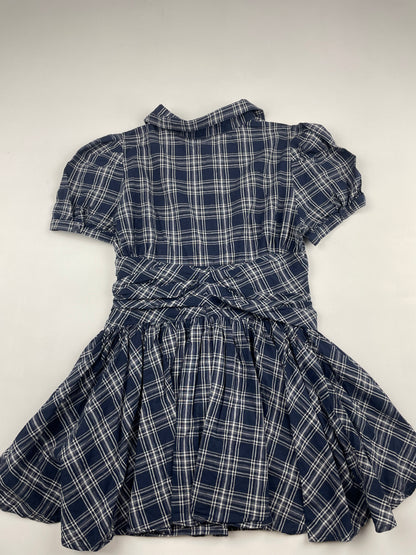Plaid Button Up Mini Dress
