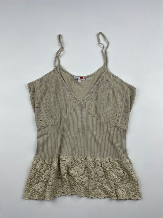 Knit Lace Italian Cami