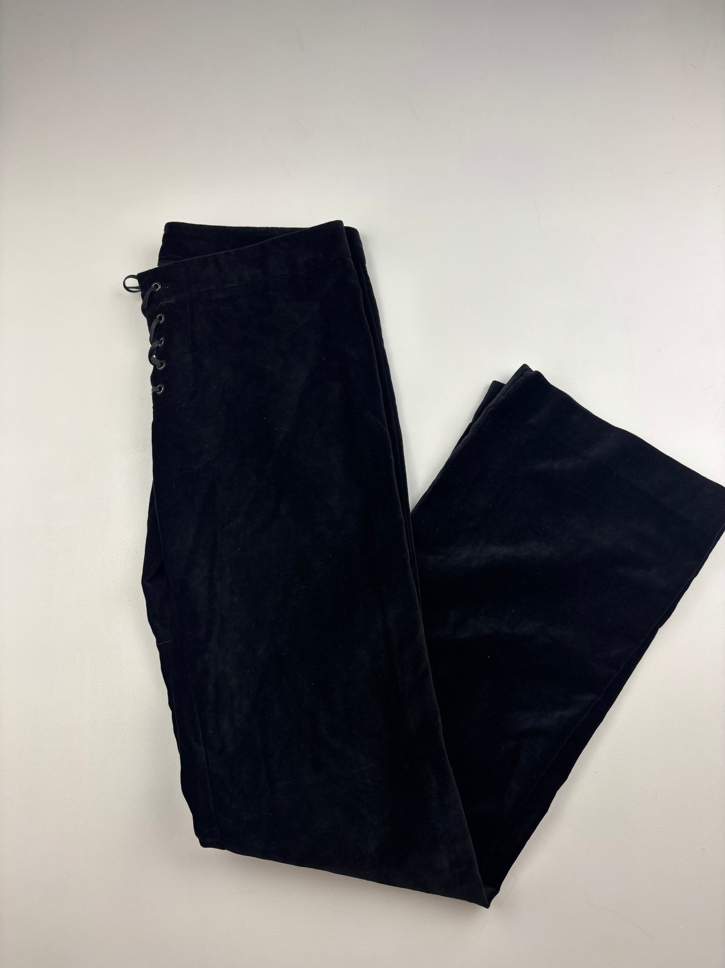 2000s Velvet Corset Flares