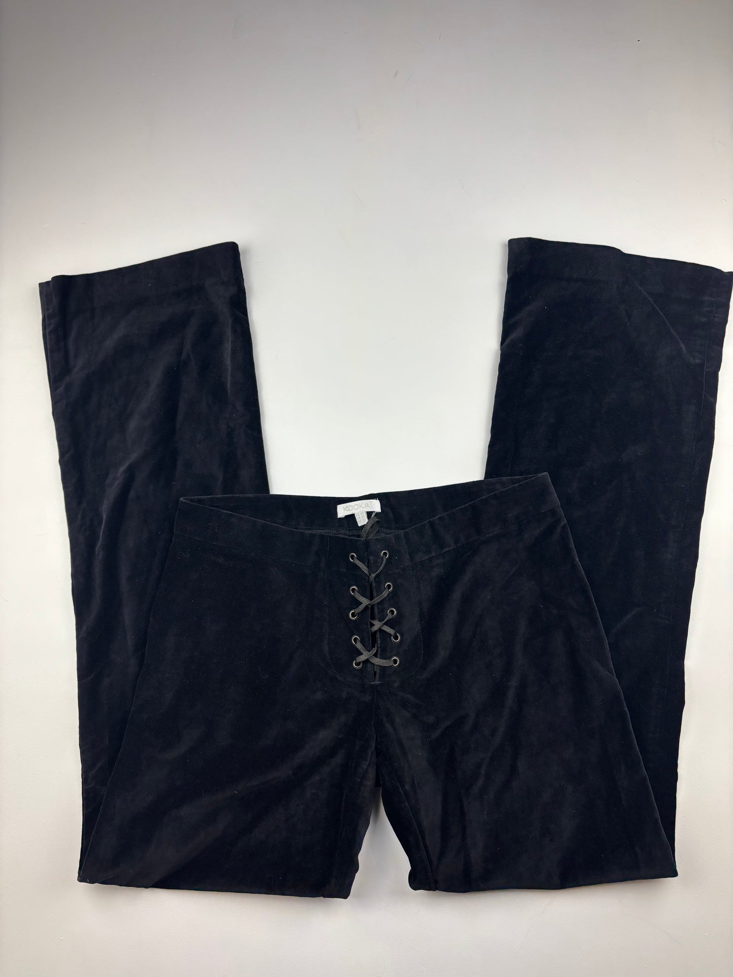 2000s Velvet Corset Flares