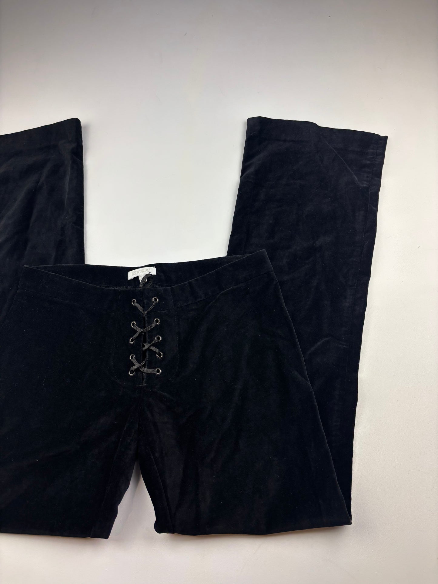 2000s Velvet Corset Flares