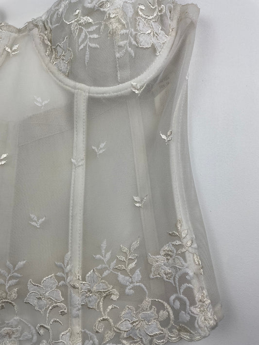 90s Lace Corset