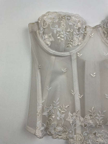 90s Lace Corset