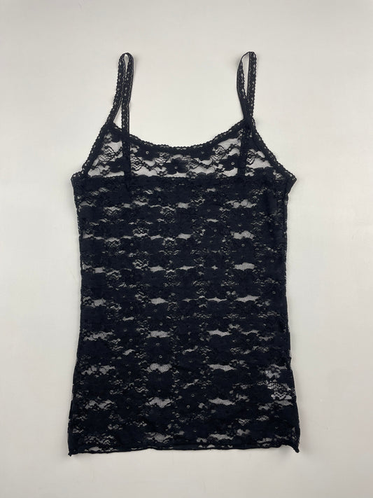 2000's Black Lace Cami