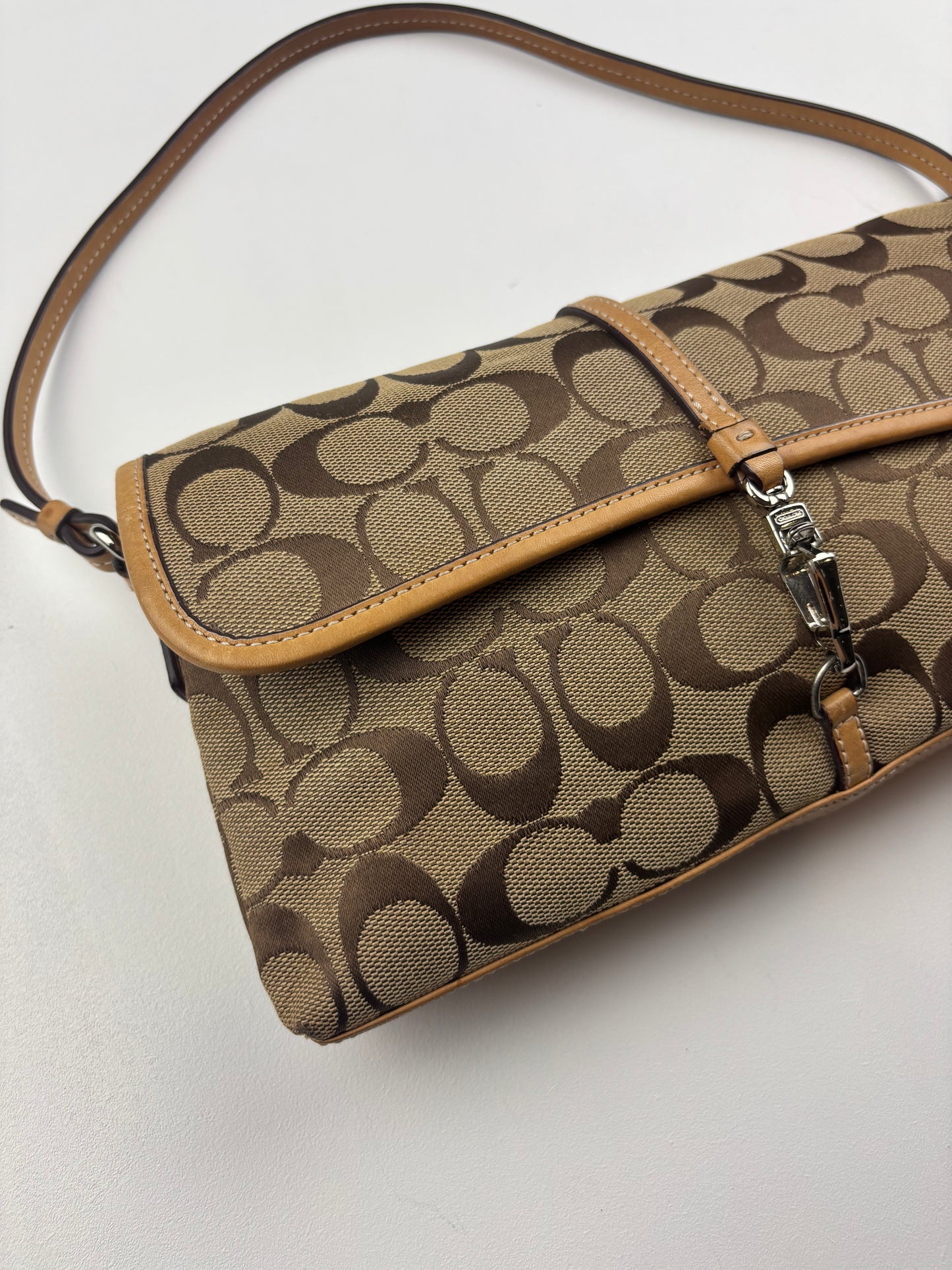 Coach Signature Demi Clip Bag