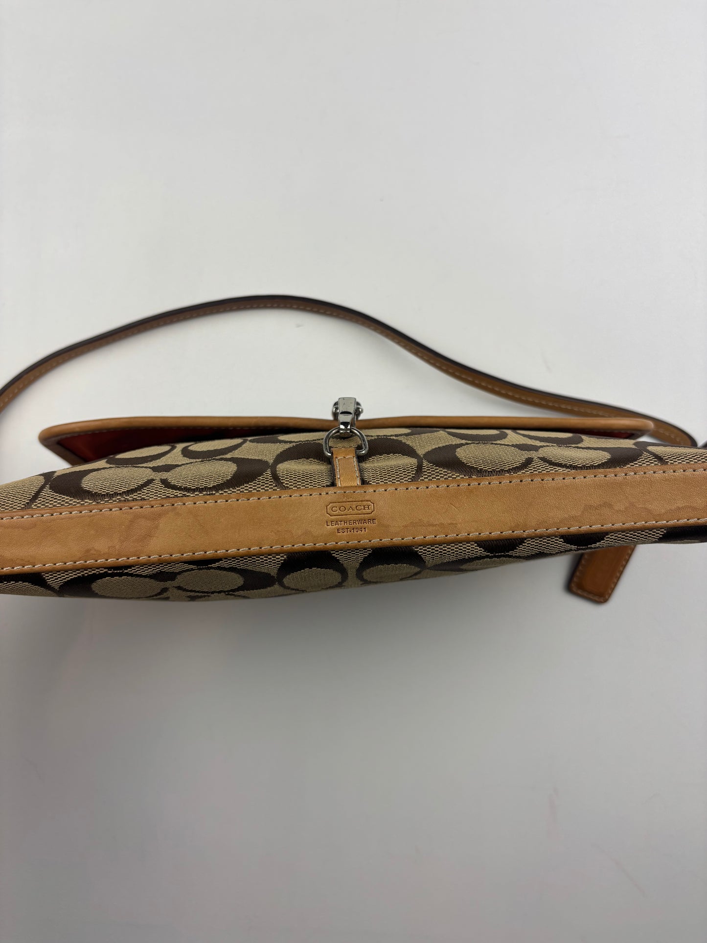Coach Signature Demi Clip Bag