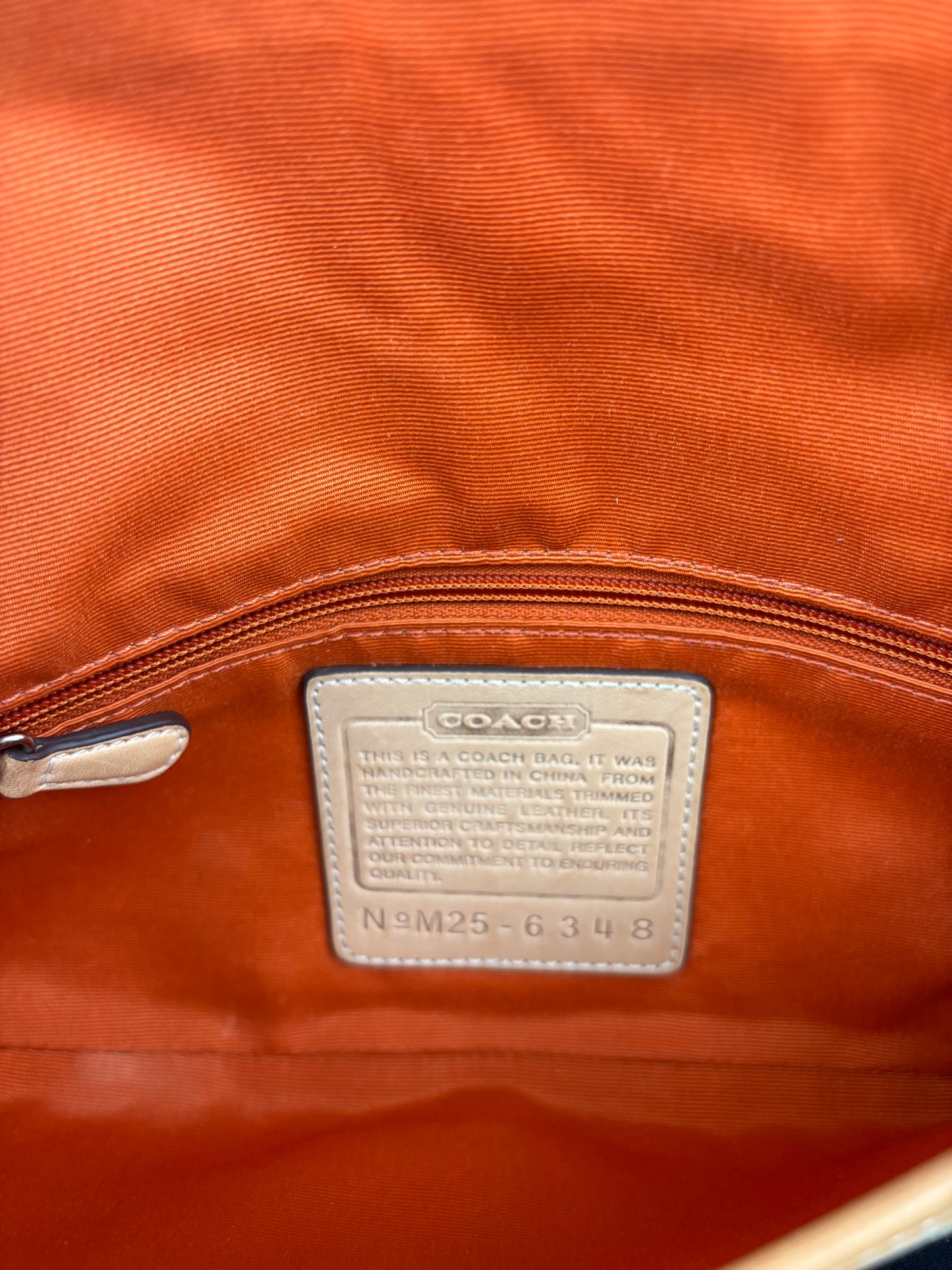 Coach Signature Demi Clip Bag